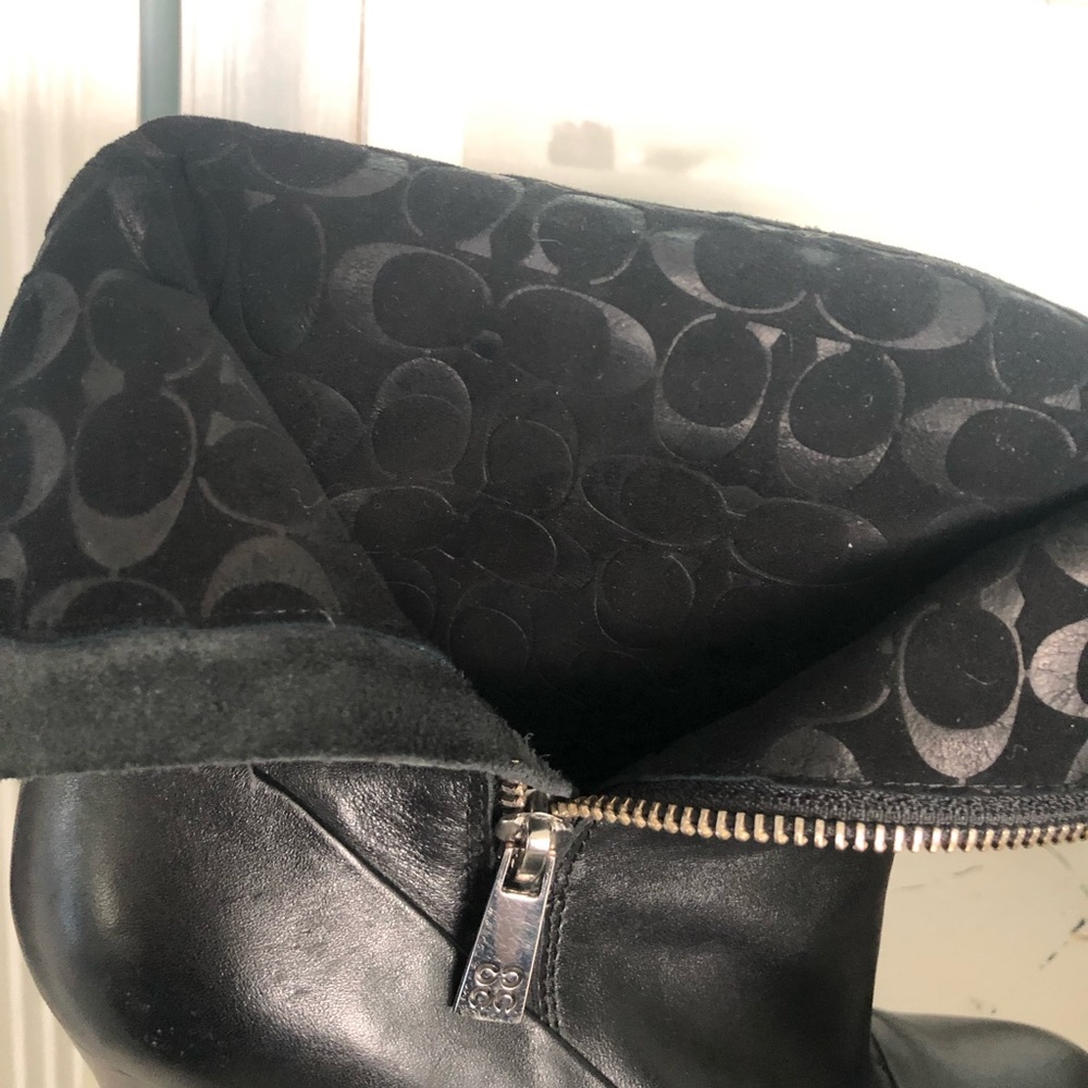 COACH leather boots - Picture 7 of 8